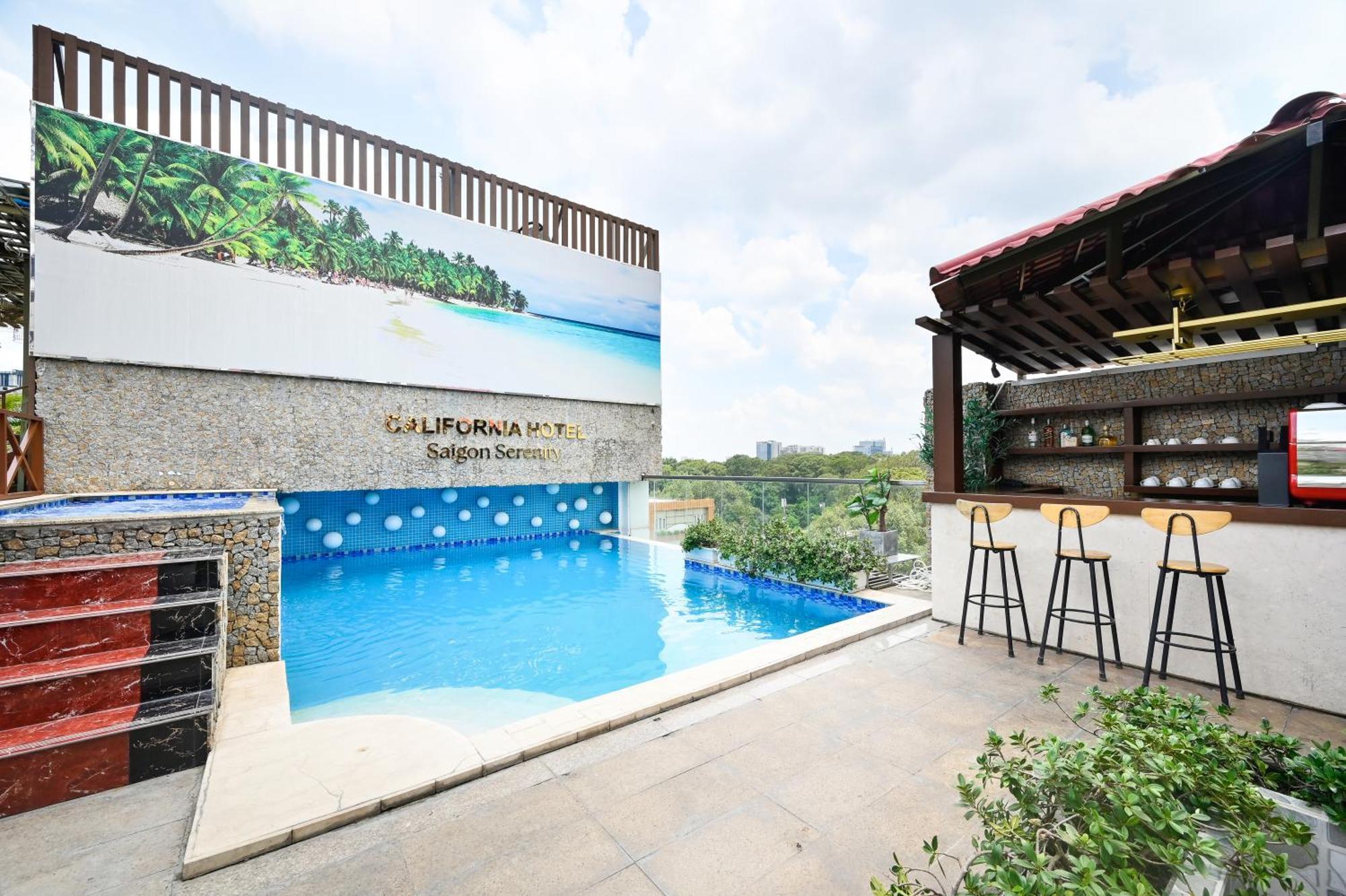 California Saigon Hotel & Rooftop Pool Ciudad Ho Chi Minh  Exterior foto
